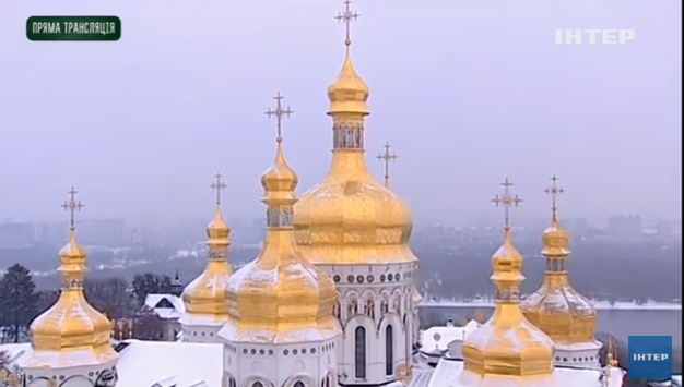 Служба на Рождество